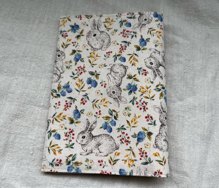 【在庫で完売【メール便】文庫本・ブックカバー 文庫本サイズ かわいい 布製 TOCONUTS/トコナッツ オシャレで可愛プリント柄 差し込むだけの簡単セット 読...