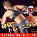 マジコスポルト 姿勢サポーター・コア /マジコスポルト magico sport サポーター 体幹 姿勢 補正 バイオガード 正しい スポーツ/父の日