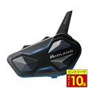 \エントリーでポイント10倍/ MIDLAND ミッドランド インカム RUSH RCF シングルパック ラッシュ C1527.10 オートバイ バイク用 イヤ...