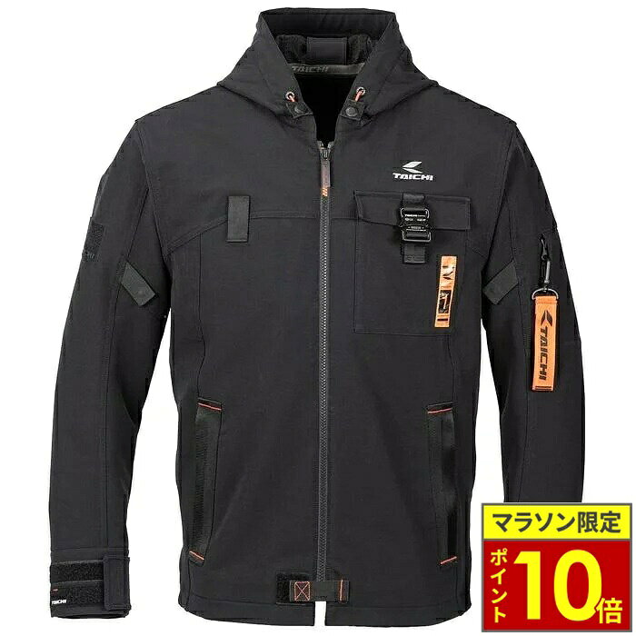 ＼ポイント10倍／ RS TAICHI タイチ RSJ335 クイックドライパーカ BLACK