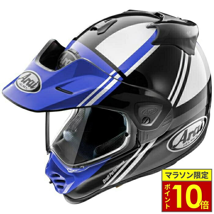 楽天ナップス楽天市場店＼マラソン限定ポイント10倍／ Arai アライ ヘルメット TOUR-CROSS V [ツアークロス V] オフロードヘルメットCOSMIC コスミック ブルー ヘルメット バイク オートバイ 用品 メンズ レディース 男性 女性 かっこいい おしゃれ メーカー ブランド 人気 おすすめ