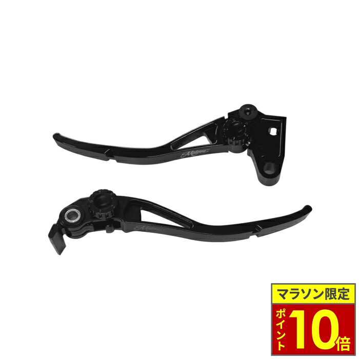＼マラソン限定ポイント10倍／ Motone Customs モートーンカスタムズ レバーセット PIKE アルミ ブラックThruxton R/RS (19-24) SpeedTwin1200 (19-24)
