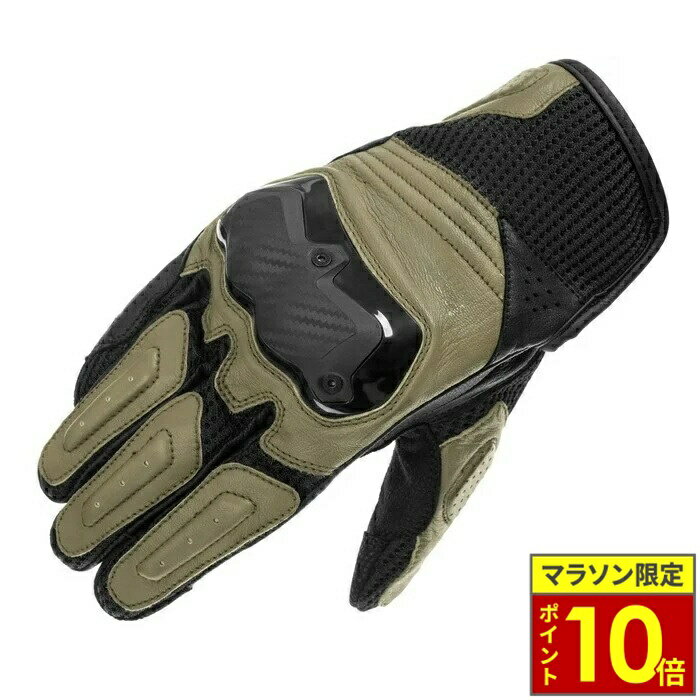 乐天商城 - ＼ポイント10倍／ KOMINE コミネ GK-267 ショットガンメッシュグローブ Sand