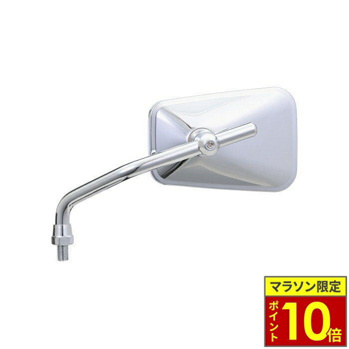 樂天商城 - ＼ポイント10倍／ DAYTONA デイトナ ハイビジミラー 2ベントロッド CLASSICAL クロームメッキ M10正ネジ (新保安基準条件付適合)