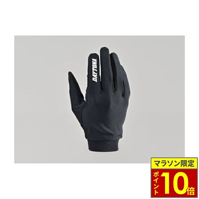 乐天商城 - ＼ポイント10倍／ DAYTONA デイトナ DI-011 クイックドライクールインナーグローブ ブラック