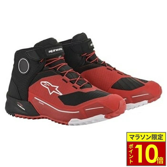 樂天商城 - ＼ポイント10倍／ alpinestars アルパインスターズ CR-X DS RIDING SHOES ライディングシューズ 31 RED BLACK