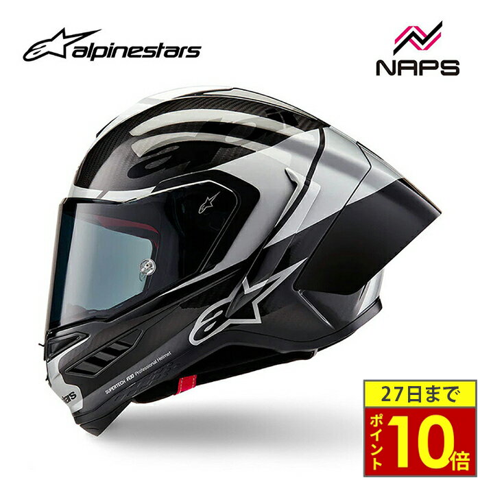＼27日迄ポイント10倍／alpinestars アルパインスターズ SUPERTECH R10 ELEMENT HELMET 1368 Black Car..