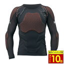 \超ポイントバック祭10倍/ HYOD ヒョウドウ HRZ917D D3O AIR PROTECT SHIRTS (onepiece) インナープロテクトシャツ ブラック/オレンジステッチ