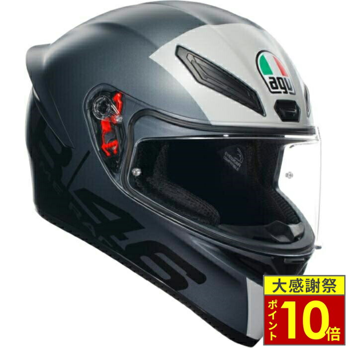 ＼26日迄ポイント10倍／AGV K1 S JIST Asian Fit フルフェイスヘルメット LIMIT 46 エージーブイ ヘルメット バイク オートバイ 用品 メンズ レディース 男性 女性 かっこいい おしゃれ メーカー ブランド 人気 おすすめ