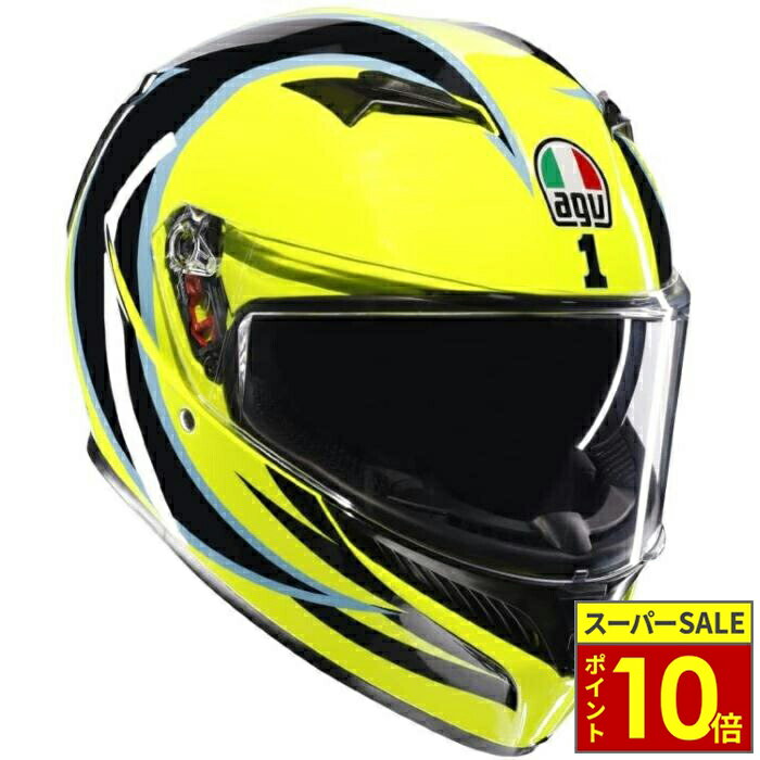 ＼11日迄ポイント10倍／K3 JIST Asian Fit フルフェイスヘルメット ROSSI WT PHILLIP ISLAND 2005 ヘルメット バイク オートバイ 用品 メンズ レディース 男性 女性 かっこいい おしゃれ メーカー ブランド 人気 おすすめ