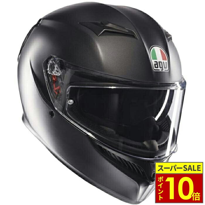 ＼11日迄ポイント10倍／K3 JIST Asian Fit フルフェイスヘルメット MATT BLACK ヘルメット バイク オートバイ 用品 メンズ レディース 男性 女性 かっこいい おしゃれ メーカー ブランド 人気 おすすめ