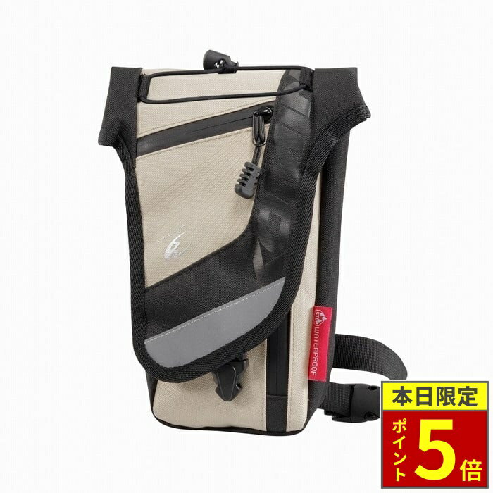 Waist Top Bag - ＼ポイント5倍／ KOMINE コミネ SA-245 ウォータープルーフベルトポーチ