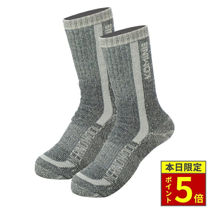 カラー：Dark Grey素材merino woolpolyester上質なメリノウールを使用した極厚仕様ソックス。メリノウールの優れた性質(保温・吸湿発熱・吸湿速乾・防臭)と厚手のパイル地の優れたクッション性により冬の足もとを快適に保ちます。※お使いのモニターや環境により色の見え方が実物と異なる場合がございます。 予めご了承ください。※製品の仕様・価格等につきましては予告なく変更される場合があります。 ABOUT NAPS　-ナップスについて- 「For all Riders.」豊かなオートバイライフを過ごすために私たちは全力でサポートします。 ナップスは、1962年創業のオートバイ用品の小売・開発を行っています。 「ヒトのナップス」をコンセプトに、高い現場力と商品の品揃えの豊富さを特徴とし、多様化するオートバイユーザーのニーズやファッションのトレンドを追い続けています。 【実店舗について】 国内、海外合わせて32拠点(アップガレージライダース6店舗含む)で展開する、日本最大級のオートバイ用品店です。 販売はもちろん、メンテナンス・サイズ調整・フィッティング等のアフターサービスも行っております。 神奈川県7店舗・東京都6店舗・埼玉県2店舗・群馬県2店舗・宮城県1店舗・静岡県1店舗・愛知県4店舗・大阪府2店舗・京都府1店舗・岡山県1店舗・広島県2店舗・愛媛県1店舗・福岡県1店舗・台湾1店舗