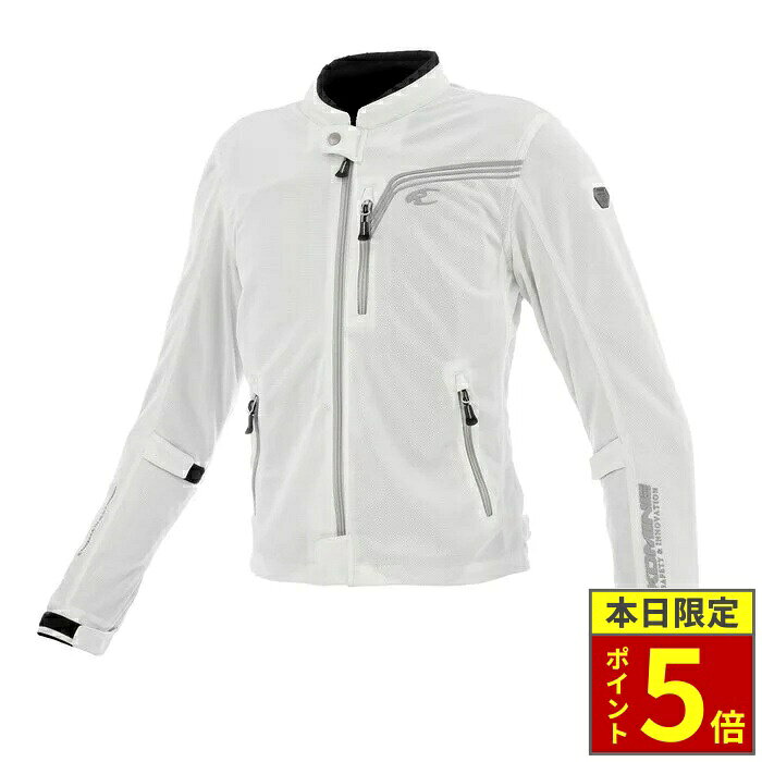 楽天市場】コミネ メッシュジャケット（カラーホワイト）（バイク用品