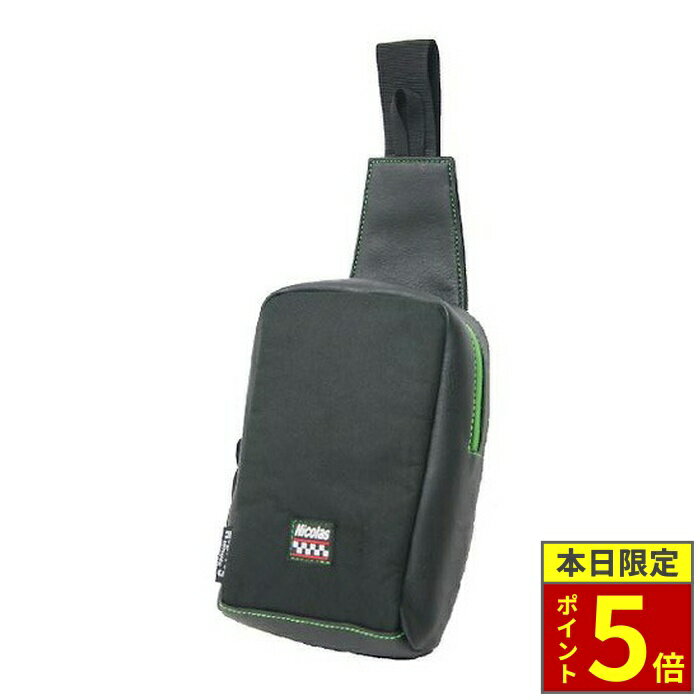 乐天商城 - ＼ポイント5倍／ 【数量限定】 MOTOWN モータウン ポケットボディバッグ ステッチグリーン 容量 1.6L