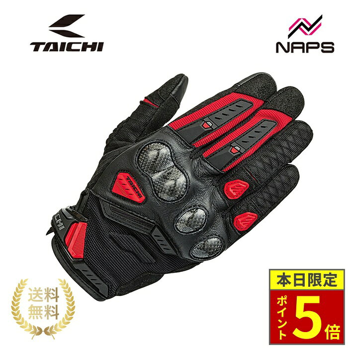 TAICHI バイクグローブ XL 黒/赤　他セット 楽天市場】バイク グローブ 夏（ブランドRS タイチ）の通販