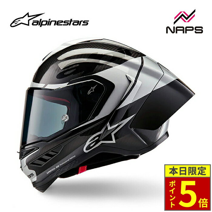 ＼30日ポイント5倍／ alpinestars アルパインスターズ SUPERTECH R10 ELEMENT HELMET 1368 Black Carbo..