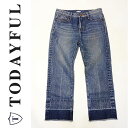 TODAYFUL(トゥデイフル)17,280⇒12,096(30 OFF)MIKE 039 s Denim(11521410) LIFE 039 s(ライフズ) デニム ストレートスリム ダメージ アンクル丈 吉田怜香 レディース カジュアル 送料無料 代引手数料無料