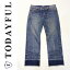 TODAYFUL(トゥデイフル)17,280⇒12,096(30%OFF)MIKE's Denim(11521410) LIFE's(ライフズ) デニム ストレートスリム ダメージ アンクル丈 吉田怜香 レディース カジュアル 送料無料 代引手数料無料