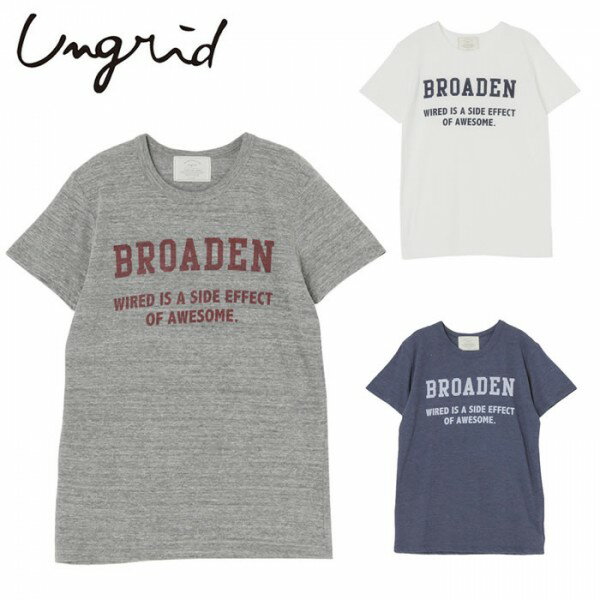 Ungrid(󥰥å)BROADENץTee(111620615601)2016Summer T åȥ Хå ǥ 奢