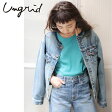 Ungrid(アングリッド)ノーカラーリメイクGジャン(111740255401)【予約販売商品】7月下旬発送予定2017Autumn新作 Gジャン リメイク レディース カジュアル 送料無料 代引手数料無料