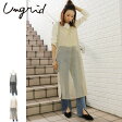 Ungrid(アングリッド)ラメスリットキャミワンピース(111740331401)【予約販売商品】8月下旬発送予定2017Autumn新作 ワンピース ラメ カットソー レディース カジュアル 送料無料