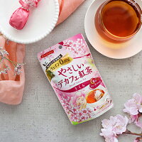 やさしいデカフェ紅茶 さくら 桜 10袋入 2個までメール便発送185円可 カフェイン0.00 日本緑茶センター フレーバーティー