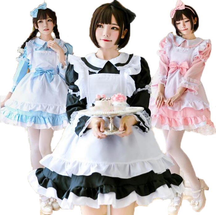 コスプレ メイド服 コスプレ衣装 コスチューム レディース 仮装 女性　女の子　 ワンピース コスチュー..