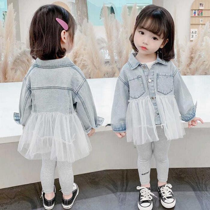 デニムジャケット 子供服 デニム ジャケット ベビー 女の子 デニム ジャケット Gジャン ジュニア コート 子供 アウター 子供服 キッズコート キッズジャケット 春秋服 コート ジャンパー 子供服　防寒 アウター 防寒アウター80cm 90cm 100cm 110cm 120cm 130cm