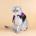 猫用品 ハロウィン 仮装 魔女 帽子 マント Sサイズ Lサイズ 2点セット ペット用品 猫 服 帽子