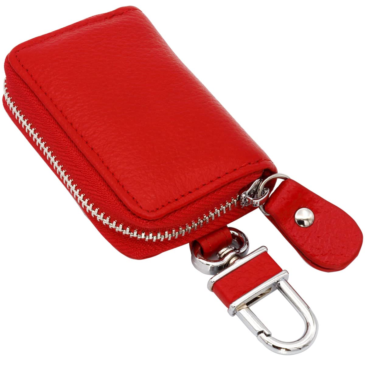 キーケース　赤 Tricolore Exchange フォレスター SJ 専用 本革スマートキー