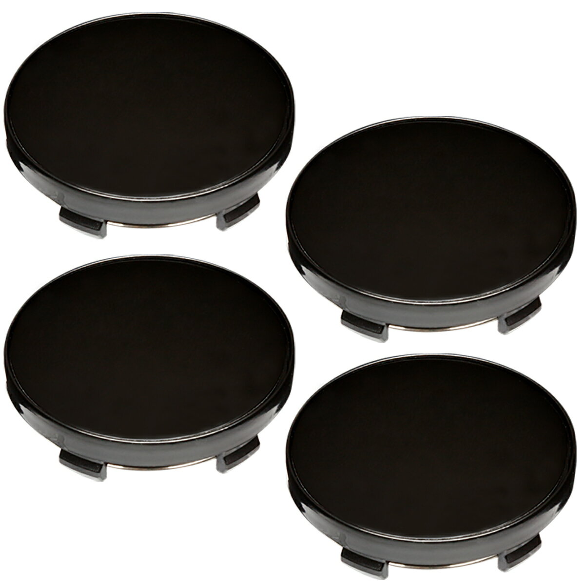ホイールセンターキャップ60mm4個入銀黒無地汎用DIYABSホンダスズキトヨタ日産スバルマツダ三菱ダイハツネグエス【ランキング1位受賞】【送料無料】
