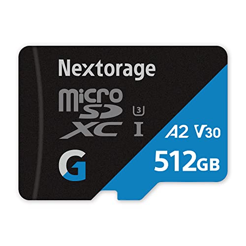 Nextorage lNXg[W [J[ 512GB microSDXC UHS-I U3 V30 A2 [J[h GV[Y Switch(XCb`)쌟؍ς SDA_v^[t t@C\tgt [J[5Nۏ ǂݏo