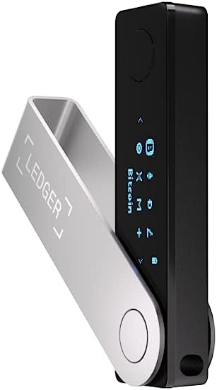 Ledger Nano X 暗号資産ハードウェアウォレット - Bluetooth - 全ての暗号資産を安全に購入 管理 成長させるベストな方法 (オニキスブラック)