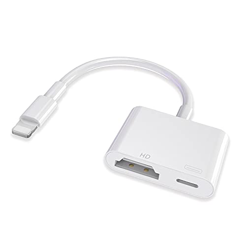 2023 MFi認証品 iphone hdmi変換ケーブル lightning hdmi 1080PフルHD 設定不要 給電不要 iphone hdmi ケーブル 純正 ライトニング hdmi iphone tv 変換ケーブル 音声同期出力 ゲーム