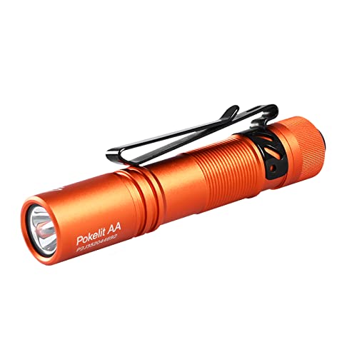 ACEBEAM Pokelit AA 懐中電灯 小型 軽量 強力 550ルーメン単三 3段階調光 高演色性 Ra90 IP68防水 最大9日の実行時間 安定したパフォーマンス かいちゅうでんとう ledライト フラッシュライト 防災 護身用 ハンディラ