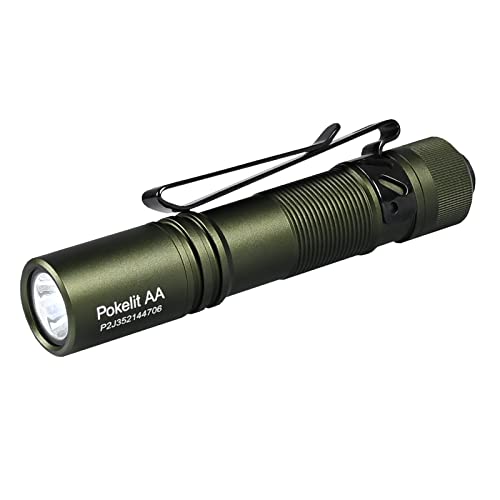 ACEBEAM Pokelit AA 懐中電灯 小型 軽量 強力 550ルーメン単三 3段階調光 高演色性 Ra90 IP68防水 最大9日の実行時間 安定したパフォーマンス かいちゅうでんとう ledライト フラッシュライト 防災 護身用 ハンディラ