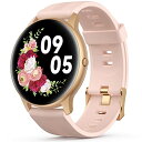 AGPTEK X}[gEHb` 5ATMh fB[X iPhoneΉ AhChΉ ی^ S 1.3C` 33mm rv smart watch for women  v J[ Mʒm ʌv NǗ X}[g EH