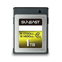 特殊:B08NP9P2SNコード:4573574590094ブランド:SUNEASTサイズ情報:1TBこの商品について容量：1TB最大読込速度：1700MB/s 最大書込速度：1400MB/s動作温度：0 ~ 70 保管温度　：-40 ~ 85 動作湿度：90% RH 40 保管湿度：93% RH 40 日本国内メーカー 安心の5年保証› もっと見るブランドSUNEASTフラッシュメモリタイプCFexpressメモリストレージ容量1 TB読み取り速度150 Megabytes Per Secondハードウェアインターフェイスコンパクトフラッシュ発送サイズ: 高さ12.3、幅10.3、奥行き1.7発送重量:30