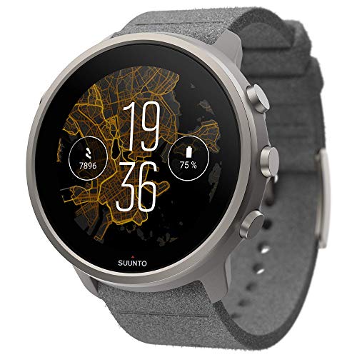 スント(SUUNTO) スント セブン(SUUNTO 7) STONE GRAY TITANIUM スマートウォッチ GPSウォッチ Wear OS by Google 日本正規品/メーカー保証