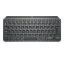 ロジクール MX KEYS mini KX700GRd ミニマリスト ワイヤレス イルミネイテッド キーボード グラファイト 充電式 Bluetooth Log...