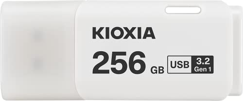 KIOXIA(キオクシア) 旧東芝メモリ USBフラッシュメモリ 256GB USB3.2 Gen1 日本製 国内サポート正規品 KLU301A256GW