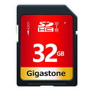 Gigastone SDカード 32GB SDHC メモリーカード 高速 フルHD ビデオ SD card デジタルカメラ Full HD UHS-I U1 C...