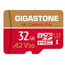 5Nۏ Gigastone }CNSDJ[h 32GB A2 V30 UHS-I U3 Class 10 95/35 MB/S  Gopro ANVJ X|[cJ 4K Ultra HD  SDϊA_v^t ~j[P[