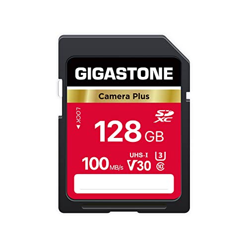 Gigastone 128GB Camera Plus SD UHS-I U1 Class 10 SDXC ꡼ ® եHD ӥǥ ǥ륫 SD card Full HD ߥ˥1դ