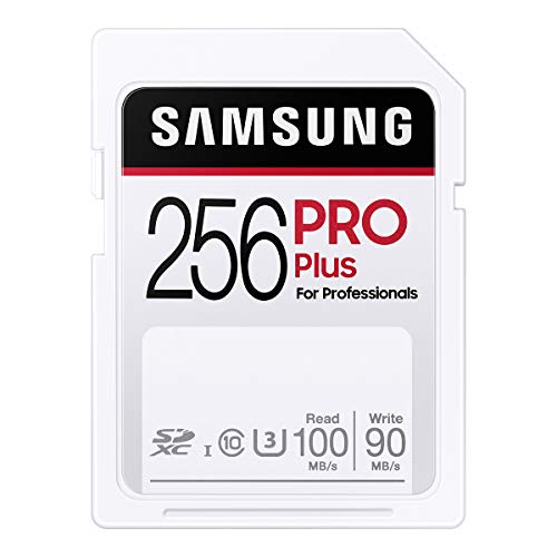 Samsung PRO Plus SDJ[h 256GB SDXC UHS-1 U3 100MB/s MB-SD256H/EC Kۏؕi