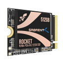 SABRENT SSD 512 GB M.2 SSD 512 GB NVMe 512 GB PCIe 4.0 M.2 2230 内蔵SSD速度最大4750MB DRAMレス低消費電力 Steam DeckやMicrosoft Surfaceなどに対応し