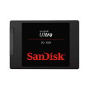 SanDisk サンディスク 内蔵 SSD Ultra 3D 1TB 2.5インチ SATA (読み出し最大 560MB/s 書込み最大 520MB/s) PC メーカー保証5年 SDSSDH3-1T00-G26