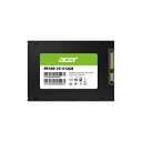 エイサー Acer RE100-25-512GB 3D NAND SATA 2.5インチSSD 金属筐体 最大読み取り速度560MB/s最大書き込み速度520MB/s五年保証 国内正規代理店品