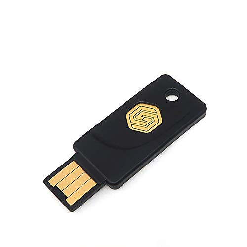 GoTrust Idem Key - A. USBセキュリティキー FIDO2 最高セキュリティレベルL2認定。USB-AおよびNFCインターフェースを備えた2FA。iPhone Android コンピュータで動作します。